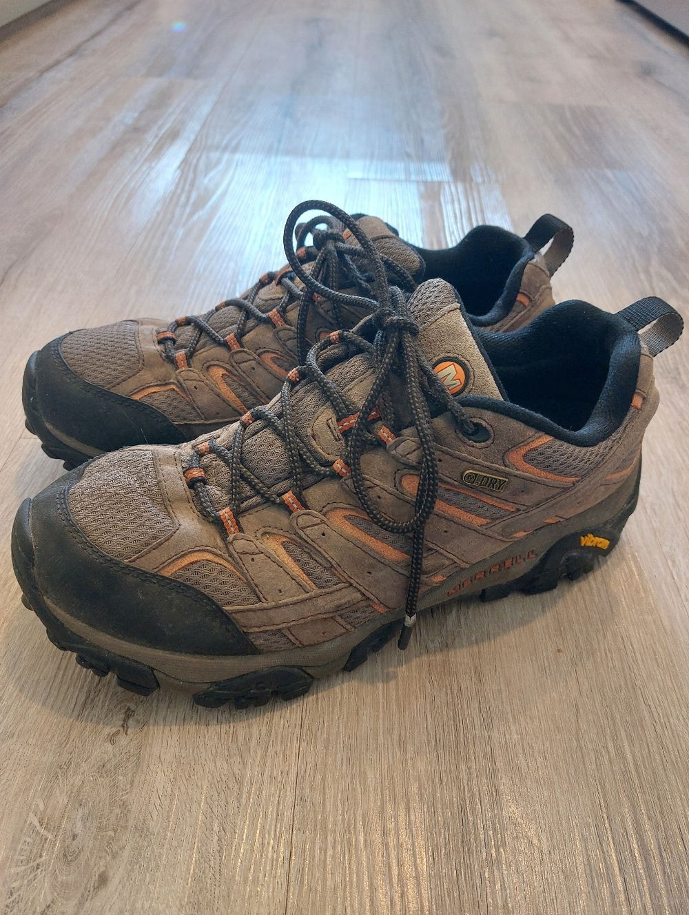 Merrell Men's Moab Hiking Shoes Size 9.5W